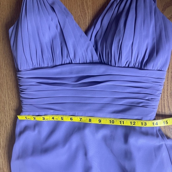 B2 Jasmine Light Purple Lavender Bridesmaid Prom Evening Dress Size 10 - Picture 7 of 8